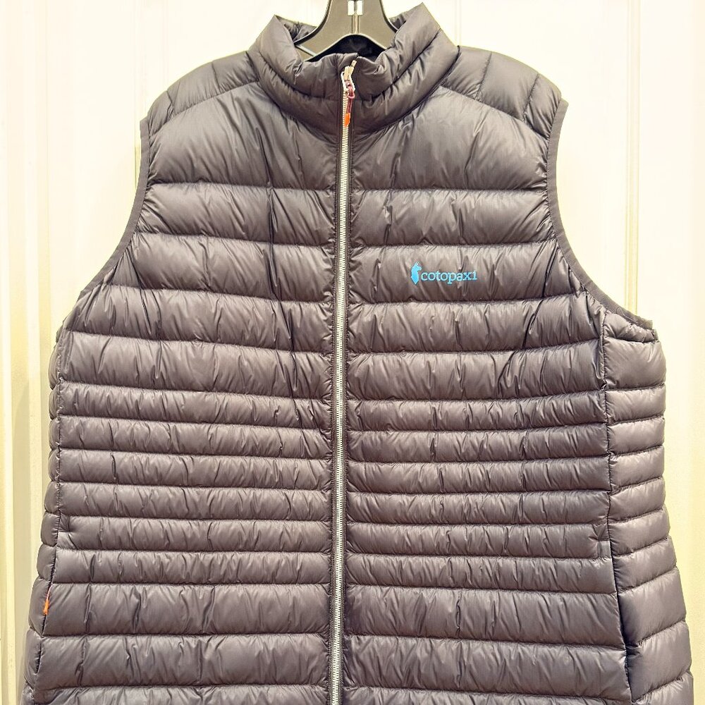 Cotopaxi Black Fuego Down Vest Women's Size 3X, New, Never Worn